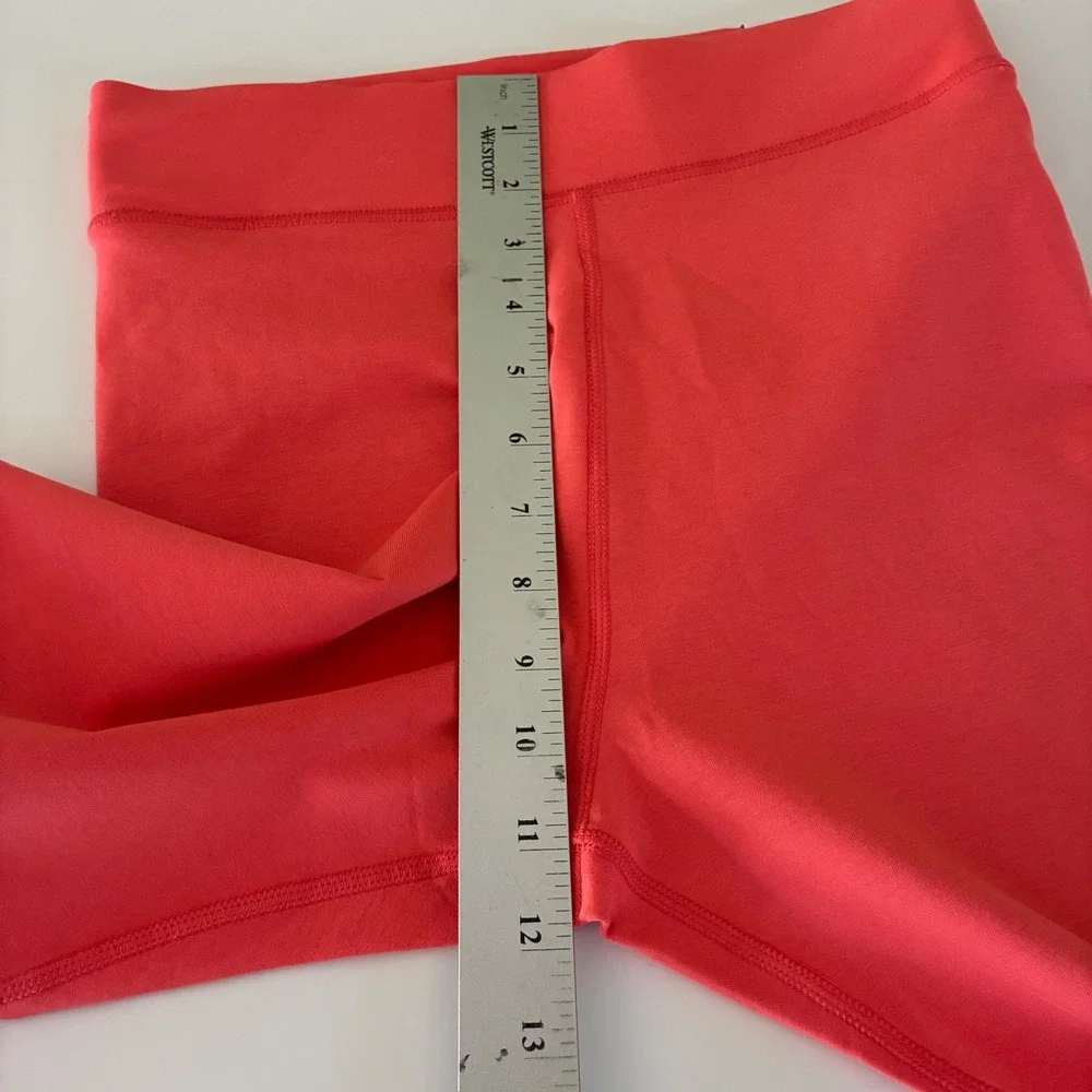 Nike Womens Size Small Sportswear Leggings Coral Pink 7/8 Active Tights NWT‎